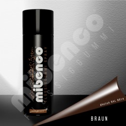 mibenco Spray - braun glänzend - 400ml